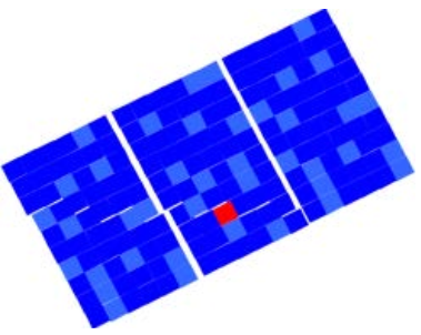 PV Thermal Imaging - One cell is warmer than all the other cells