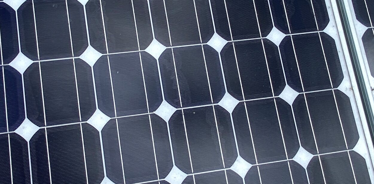 solar panel delamination